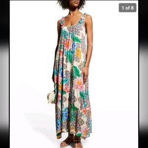 Johnny Was Hosta Floral Maxi Dress NWT Size 1X